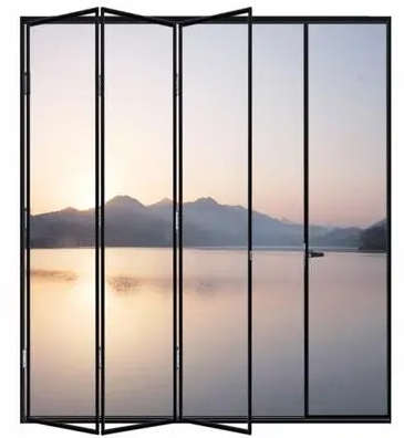 湖北极窄折叠门